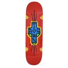 Dogtown Deck 8.75'' Spray Cross WHEEL WELLS Red