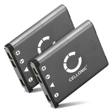 2x Akku für Olympus Mju 740 µ 1040 µ 720 SW FE-4050 µ 750 (700mAh) Ersatzakku