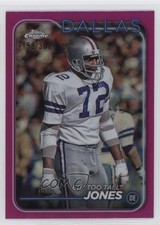 2024 Topps Chrome Magenta Refractor 158/399 Ed Too Tall Jones #49 uk2