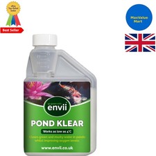 Natural Pond Cleaner - Easy Dosing for Healthy, Clear Water Up to 20,000L
