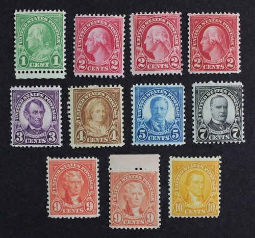CKStamps: US Stamps Collection Scott#632/642 Mint NH OG Incomplete