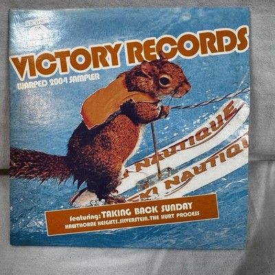 Victory Records Warped 2004 Sampler CD Promo Taking Back Sunday Hawthorne