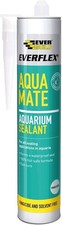 New Everflex Aqua Mate Aquarium Silicone Sealant Transparent 295 Ml High Qualit