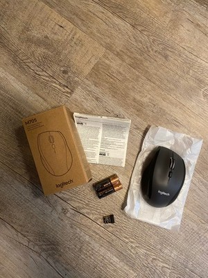 Logitech M705 Marathon Funk Maus Laser Schwarz 5 Tasten 1000 dpi