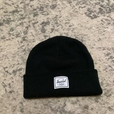 Herschel Supply Co. Unisex OS Black Beanie Cuffed Hat