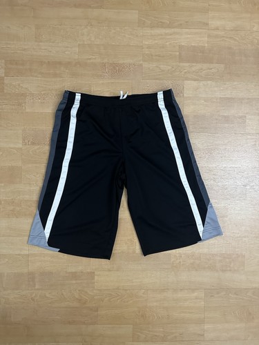 Vintage Y2K Nike Basketball Shorts Youth XL 18/20 black color - Picture 2 of 10