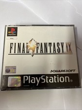 FINAL FANTASY IX - PS1 COMPLETO USATO COPERTINA ENG 4 DISCHI PLAYSTATION 1 FF9