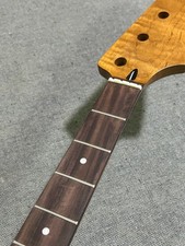 20 frets 30inch Rosewood Electric BASS neck Roasted flame maple heel:57.5mm