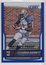 2016 Score Rookies Jumbo Artist's Proof 5/50 Keyarris Garrett #416 y0i