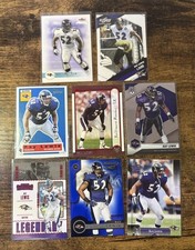 Ray Lewis (8) Baltimore Ravens Topps, Donruss, Inserts, Panini, Bowman 2000’s