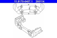 ATE Halter, Bremssattel 11.8170-0407.1 FüR MERCEDES-BENZ