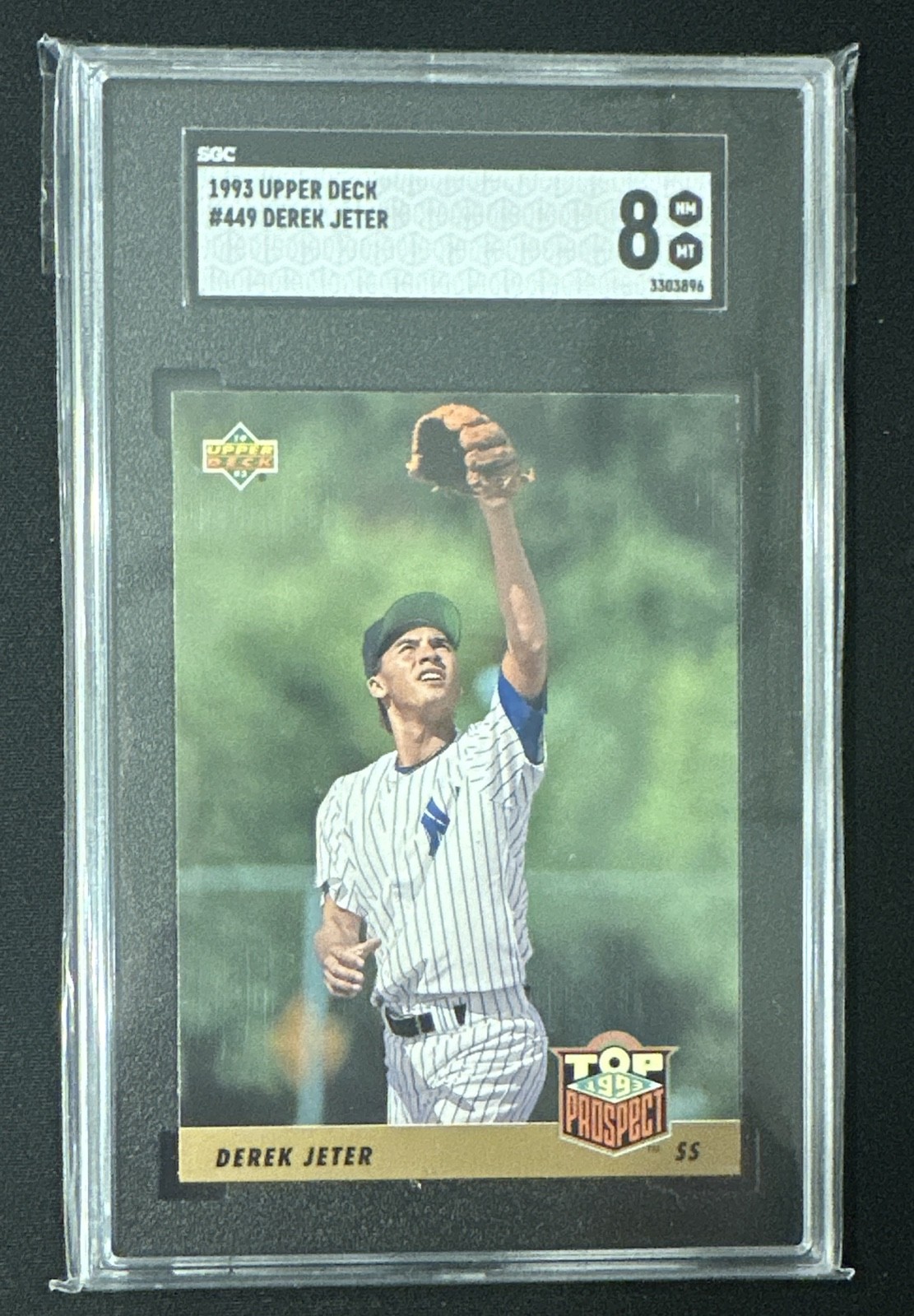 1993 Upper Deck - Top Prospect Derek Jeter #449 (RC)
