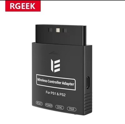 PS1/PS2 RGEEK Bluetooth Adapter for Multiple Wireless Controllers (PlayStation)