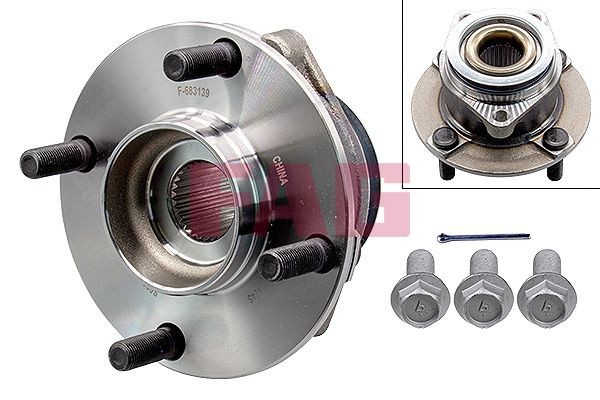 Schaeffler FAG 713 6330 30 Radlagersatz Vorne Passend FüR Nissan-image
