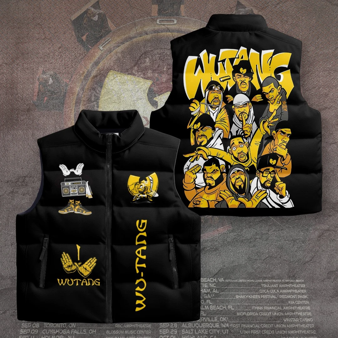 Wu-Tang Clan The Final Chamber 2026 3D Sleeveless Down Jacket image 1