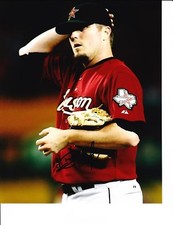 HOUSTON ASTROS CHAD QUALLS SIGNED 8X10