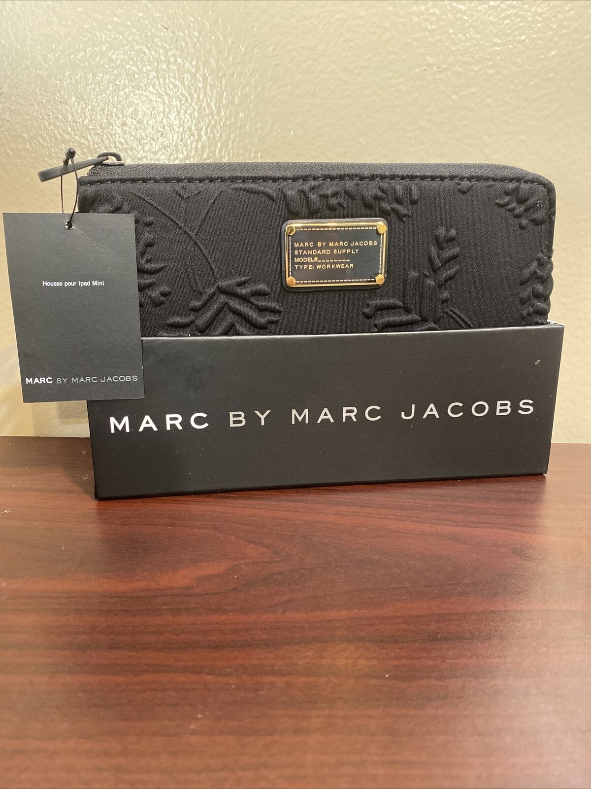Marc Jacobs Standard Supply iPad Mini Bag #black Case Size 1sz 