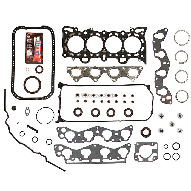 MLS Full Gasket Set Fit 96-00 Honda Civic Del Sol 1.6L D16Y5 D16Y7 D16Y8 D16B5 - Image 2 of 4