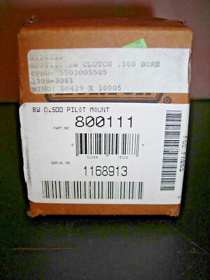 HORTON 800111 BW 0.500 PILOT MOUNT CLUTCH NEW FS 