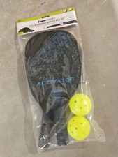 2woodenpickleballpaddles2ballsincludedalsofranklinbrandactivator