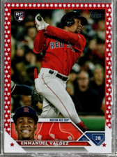 2023 Topps Update Independence Day #US310 Enmanuel Valdez /76
