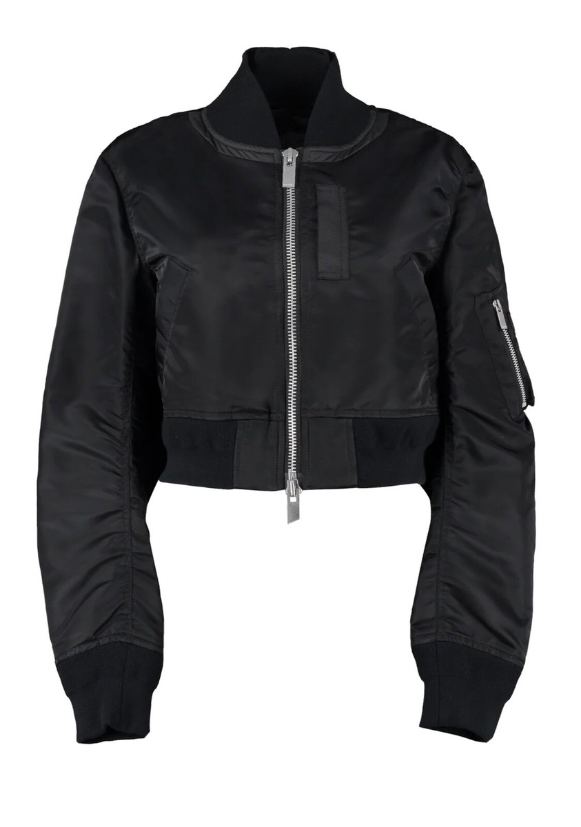 Sacai Black Nylon Twill Bomber Jacket | eBay Sacai Black Nylon Twill Bomber Jacket | eBay