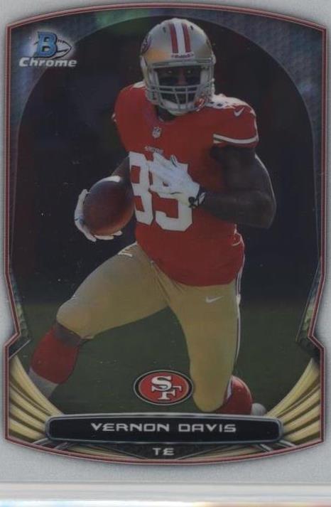 2014 Bowman Chrome Vernon Davis #70 - 1 of 2