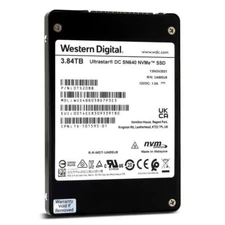 WD Ultrastar DC SN640 3.84TB Enterprise SSD 2.5" NVMe PCIe U.2 WUS4BB038D7P3E3
