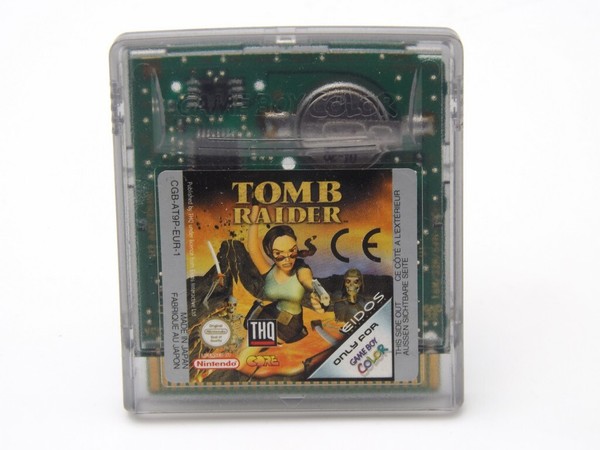 Tomb Raider (Nintendo Game Boy Color) Gbc Spiel O. Ovp - Sehr Gut-image