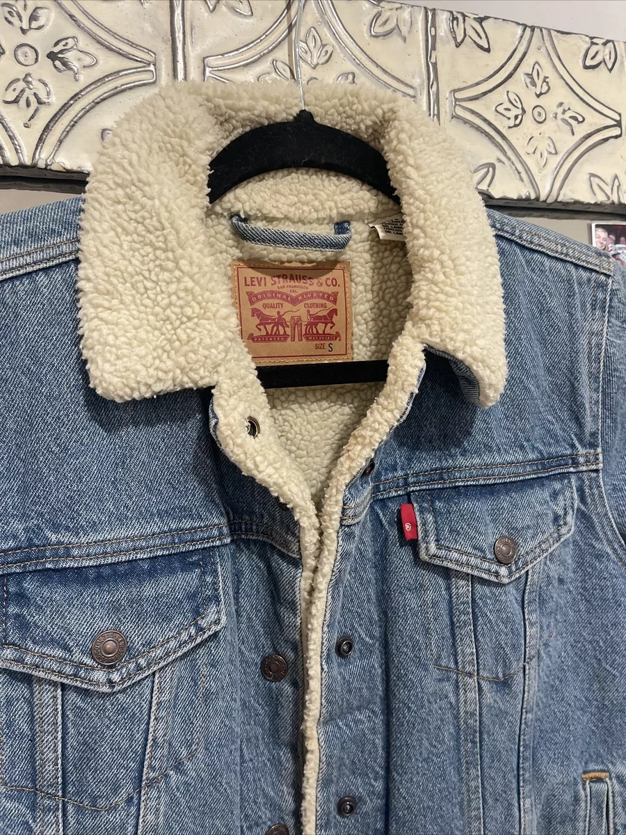 Authentic levi jean jacket top