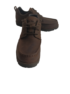 LL BEAN Tek 2.5 East Point Moc Toe Boots Mens 10 M Brown Leather Casual Heritage LL Bean Boots Men 11 Brown Leather East Point Waterproof Moc  main image 3