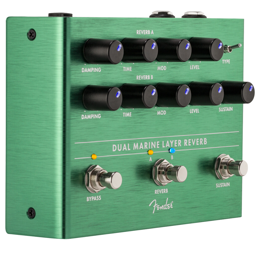 リバーブペダル Fender Marine Layer Reverb 中古良品 Fender USA Marine Layer Reverb Pedal（フェンダー）リバーブ