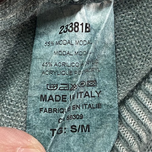ANGELA MARA Damen Hoodie Pullover Pulli Gr. S/M Ombre Grün Langarm 55-24 - Bild 12 von 12