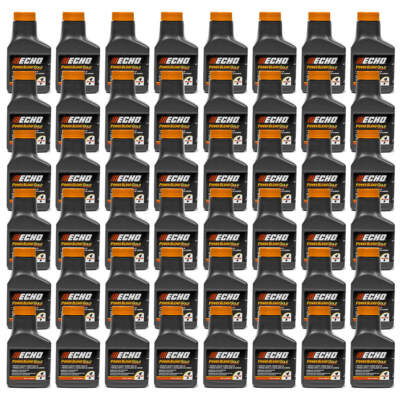 48 Pack Echo Oil 2.6 oz Bottles 2 Cycle Mix for 1 Gallon   Power Blend 6450001G