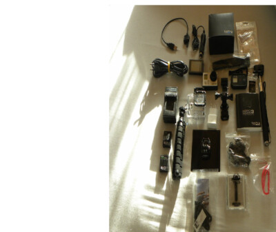 Action Camera GoPro Hero 3 BLACK EDITION mit Fernbedienung + Zubehör