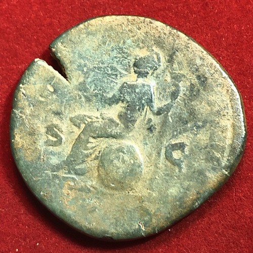 Ancient Rome AE Sestertius Commodus 177-192 A.D.lovely Green Patina - Picture 6 of 8