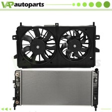 Engine Radiator and Cooling Fan For 06-11 Chevrolet Impala 05-08 Buick LaCrosse