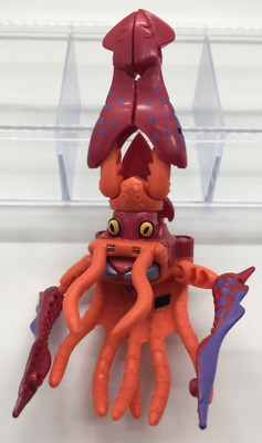 1997 Transformers Beast Wars ''Claw Jaw'' Action Figure Squid Sea Creature Hasbro