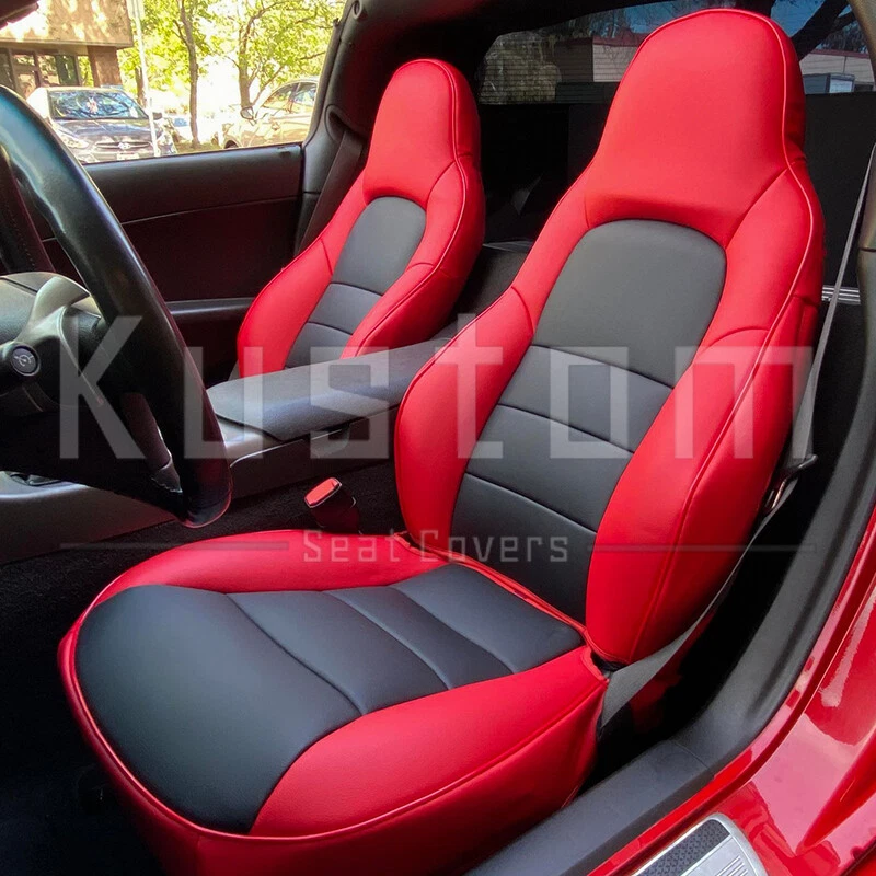 Red Leather Interior Car Seats Matttroy