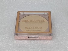 Makeup Revolution Bake & Blot Pressed Setting Powder Banana Light