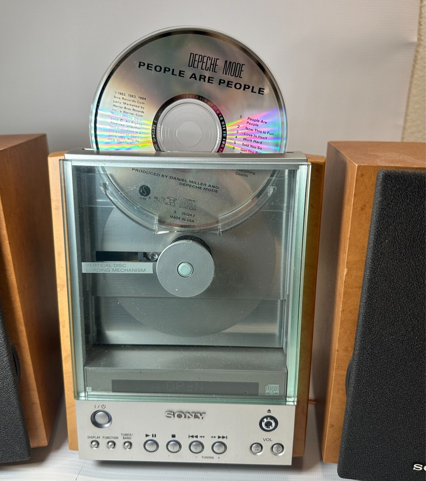 Sony CMTEX1 Vertical Loading CD FM/AM Stereo Receiver W/ RemoteWorks