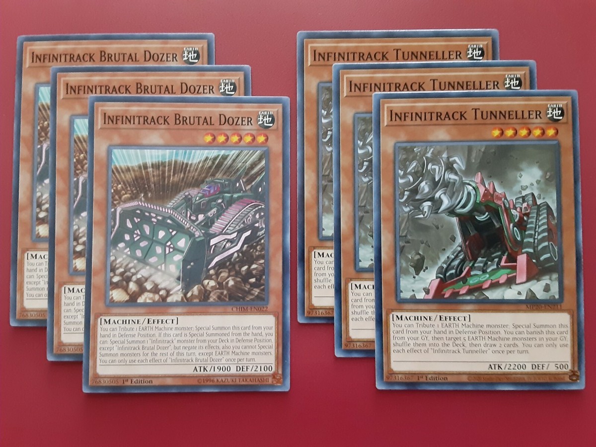 Yugioh Infinitrack Deck 55 Card Goliath Machine Complete Budget Tournament Ready | eBay Yugioh Infinitrack Deck 55 Card Goliath Machine Complete Budget Tournament Ready | eBay
