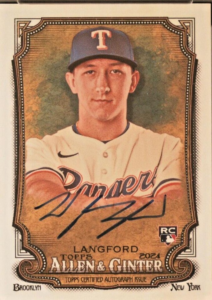 2024 Topps Allen & Ginter - Wyatt Langford #FSAC-WL - 1 of 1