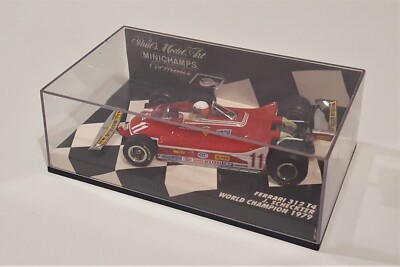 MINICHAMPS 1:43 - FERRARI 312 T4 J. SCHECKTER - WORLD CHAMPION