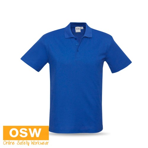 5 X Mens Crew Short Sleeve Polo Shirt Loose Pocket Casual Collared P400MS - Picture 10 of 39