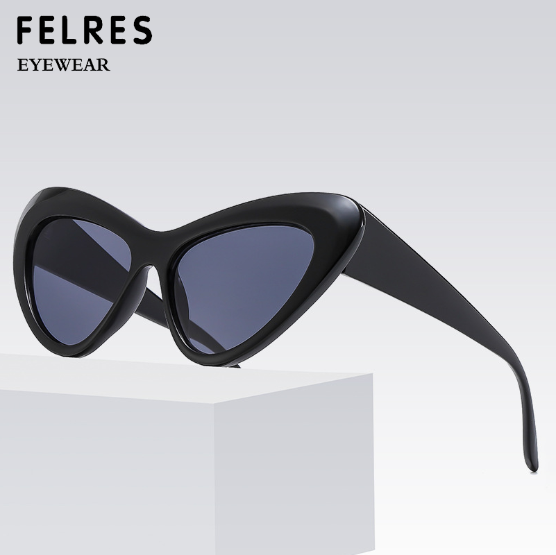Cat Eye Sunglasses Outdoor Driving For Women Full Frame Fashion Glasses UV400
