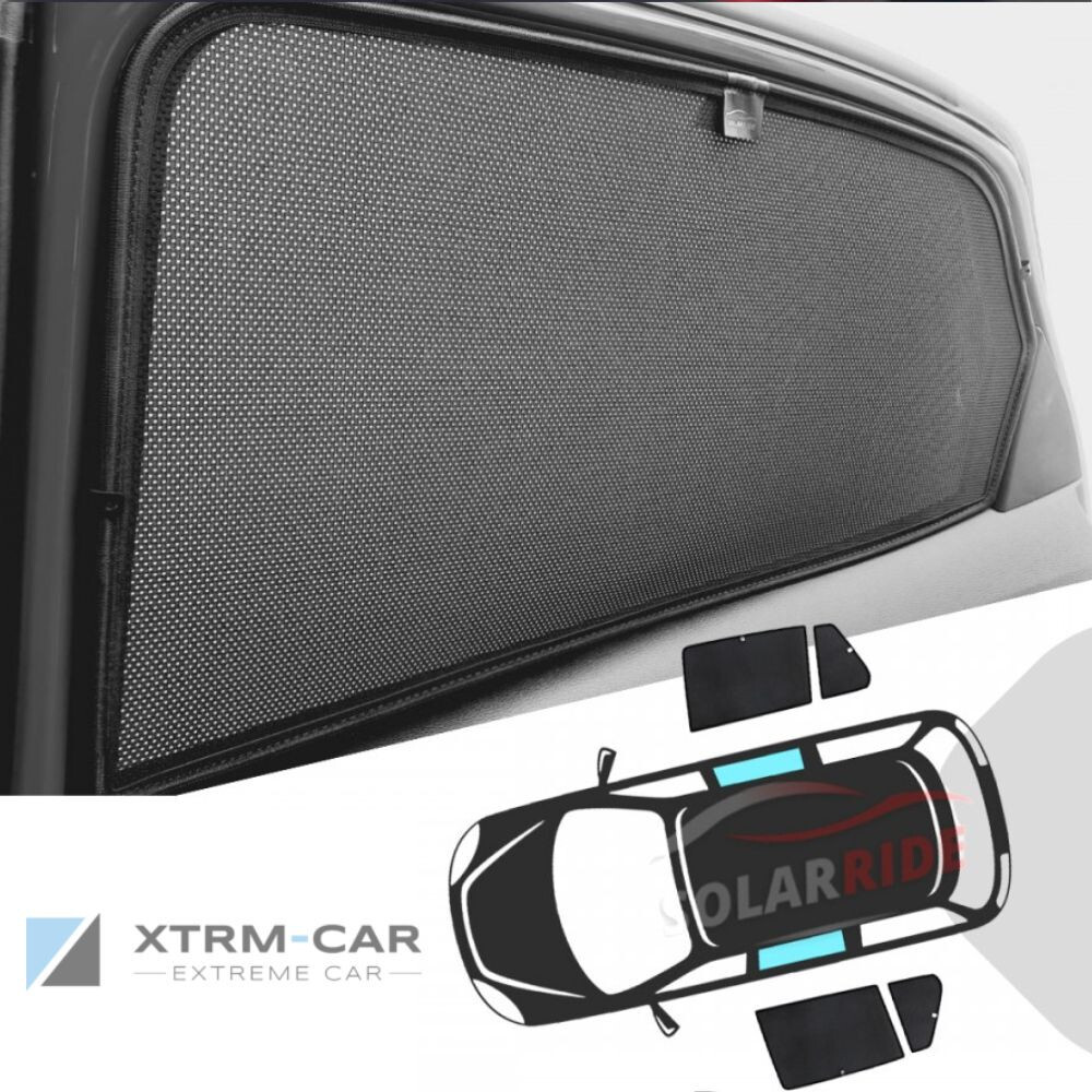 Sonnenschutz Blenden XTRM-CAR Passt Für BMW X1 F48 (2014-2022) Hintere Türen Set