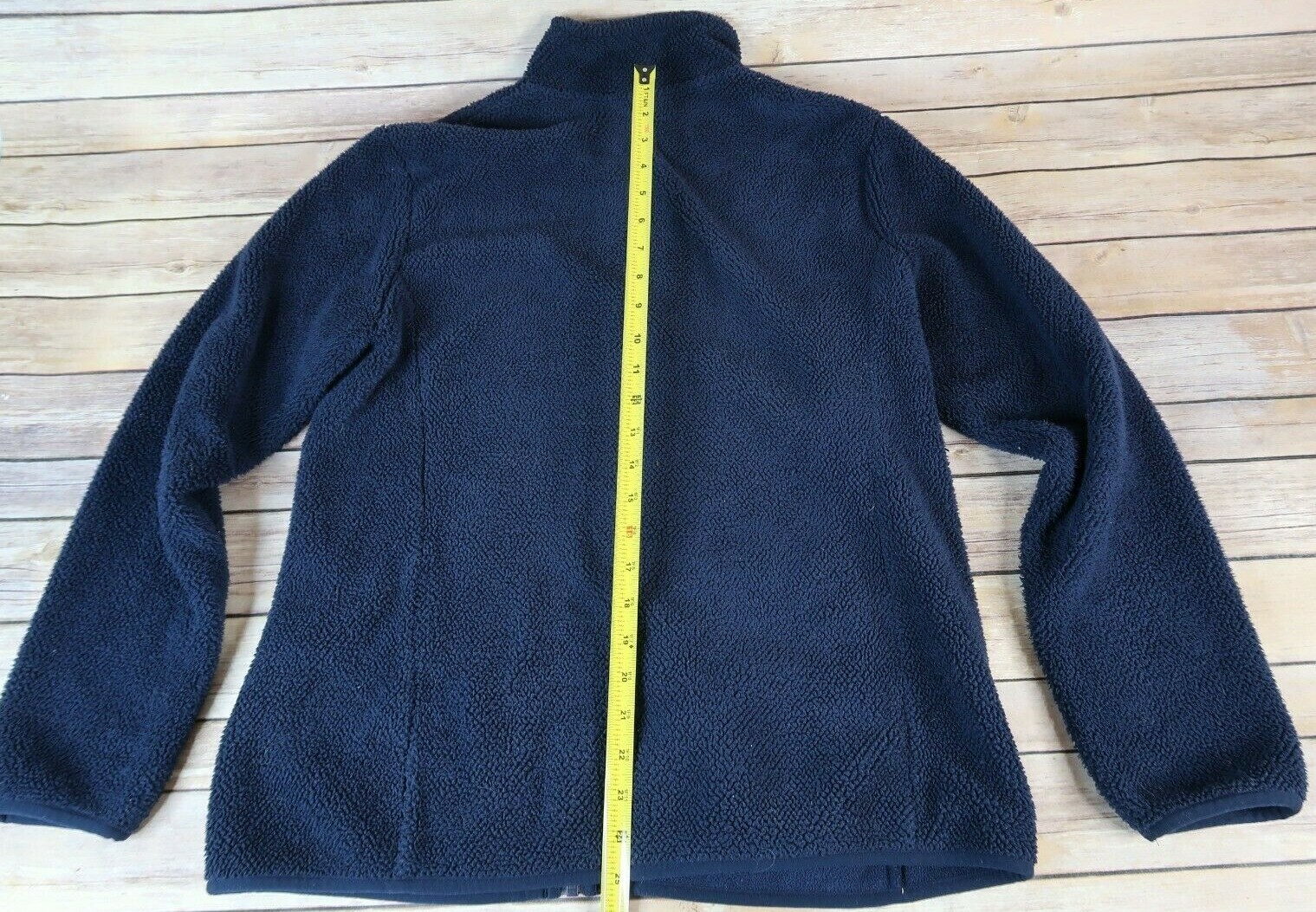 navy blue teddy bear jacket