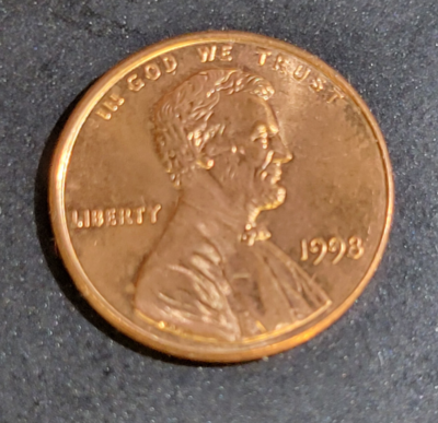 【1998年】１セント ミントマーク無し 1998 Lincoln Penny No Mint Mark, Close AM ~ | eBay