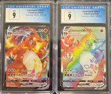 SEQUENTIAL CGC 9 CHARIZARD VMAX 020 074 DARKNESS ABLAZE CHAMPION'S PATH POKEMON